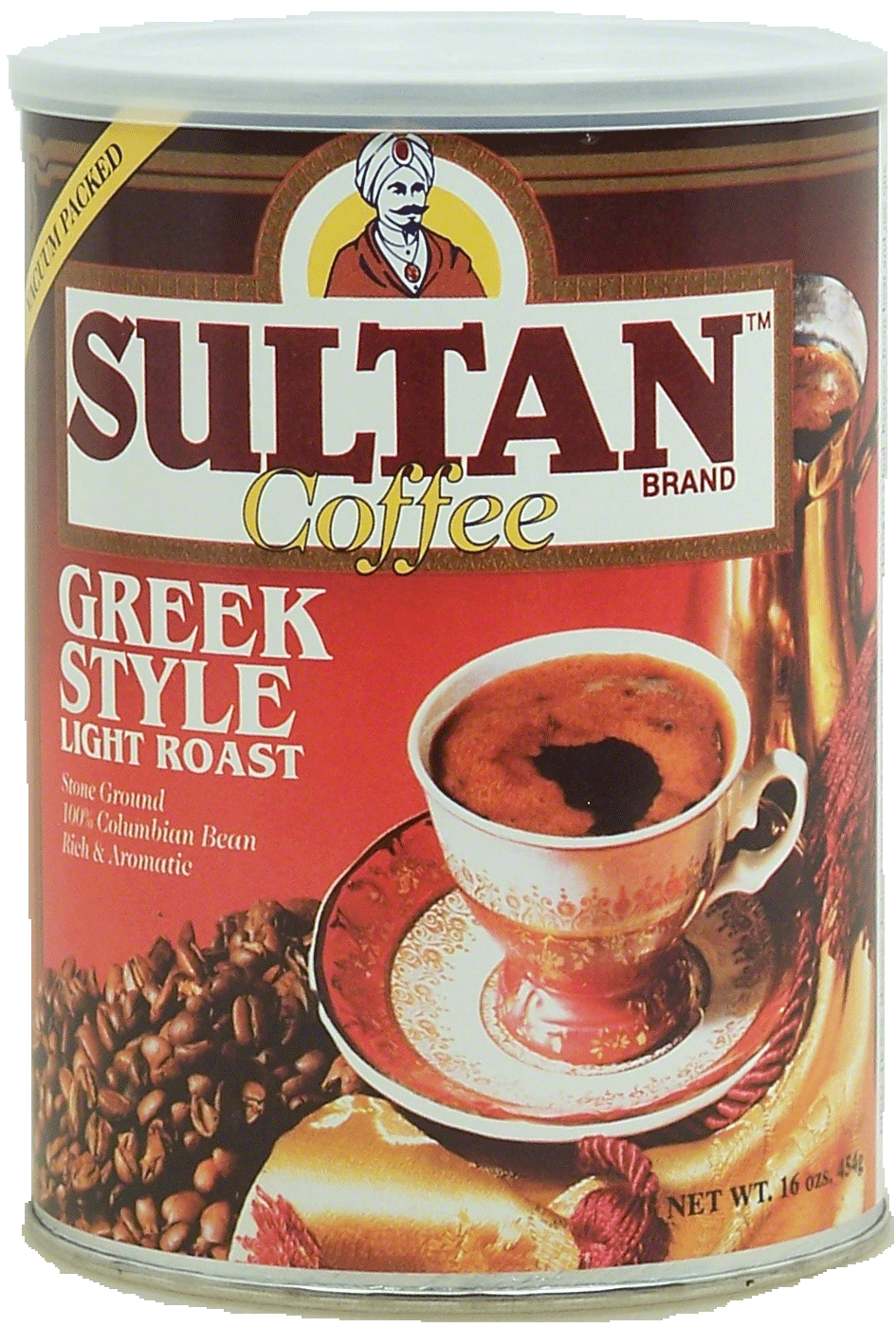 Sultan  greek style light roast coffee, ground Full-Size Picture